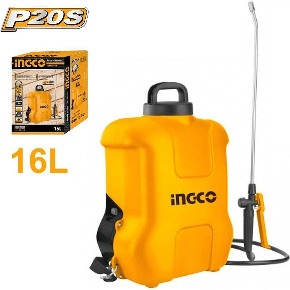 Ingco CSPLI2001 20V Cordless Knapsack Sprayer 16L (Bare) - KHM Megatools Corp. Ingco CSPLI2001 20V Cordless Knapsack Sprayer 16L (Bare) - KHM Megatools Corp.